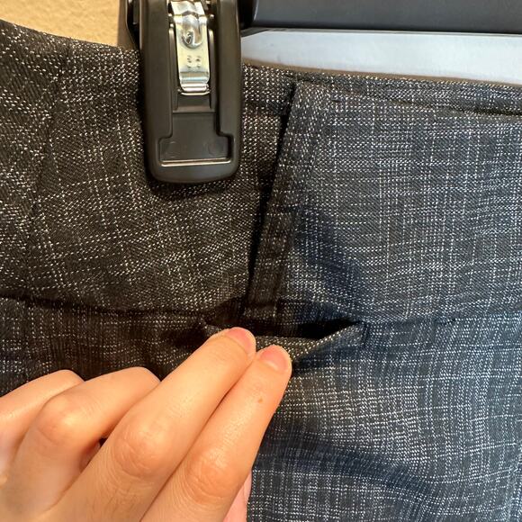 NWT Rafaella Mottled Charcoal Gray Classic Fit Dress Pants Womens Size 8 Career - Picture 7 of 16